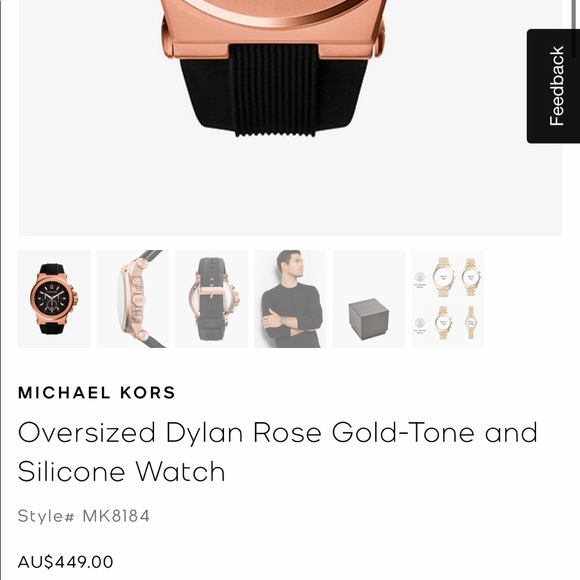 Brand new Michael Kors rose gold watch - Picture 6 of 6